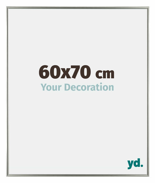 Evry Plastique Cadre Photo 60x70cm Champagne De Face Mesure | Yourdecoration.fr