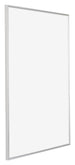 Evry Plastique Cadre Photo 60x84cm Argent De Face Oblique | Yourdecoration.fr