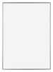 Evry Plastique Cadre Photo 60x84cm Argent De Face | Yourdecoration.fr