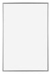 Evry Plastique Cadre Photo 60x90cm Argent De Face | Yourdecoration.fr