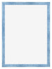Cadre Photo A4 - 21x29,7 cm - Bleu Brillant Patiné - MDF - Pisa