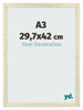 Cadre Photo A3 - 29,7x42 cm - Chêne Sonoma - MDF - Pisa