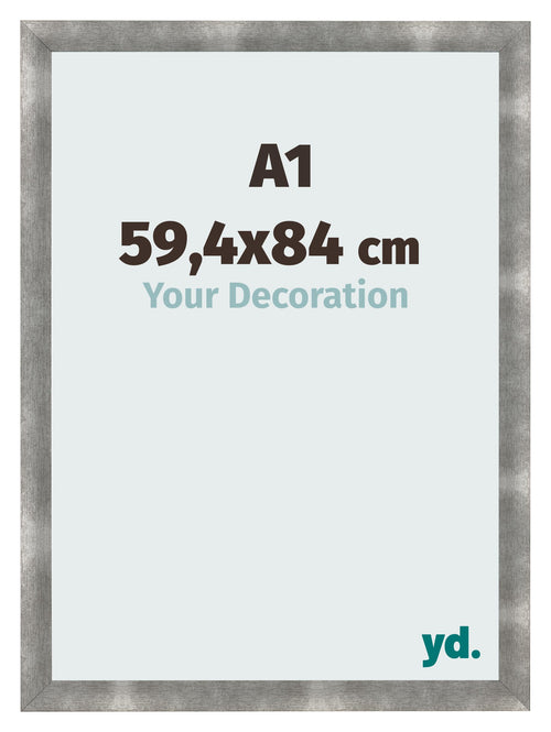 Cadre Photo A1 - 59,4x84 cm - Métal Vintage - MDF - Pisa