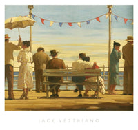 Affiche Art Jack Vettriano - The Pier 72x67cm