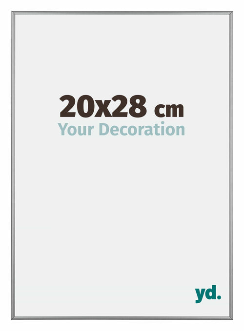 Kent Aluminium Cadre Photo 20x28cm Platine De Face Mesure | Yourdecoration.fr