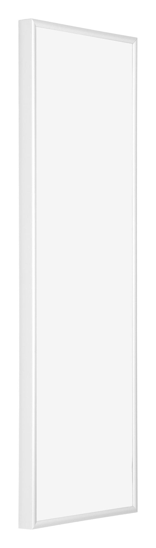 Kent Aluminium Cadre Photo 25x75cm Blanc Brillant De Face Oblique | Yourdecoration.fr