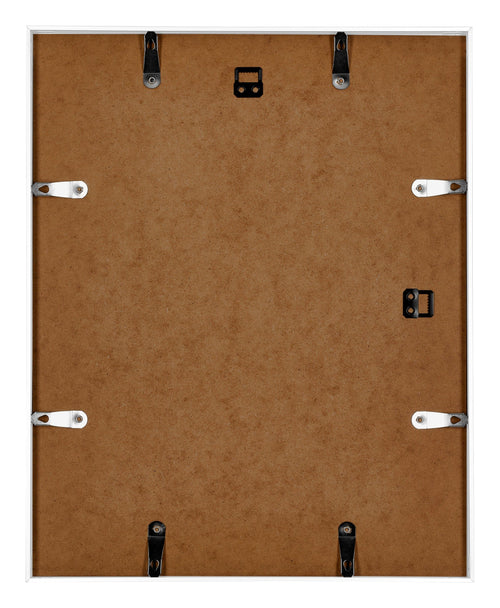 Kent Aluminium Cadre Photo 28x35cm Blanc Brillant Arriere | Yourdecoration.fr
