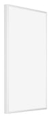 Kent Aluminium Cadre Photo 33x48cm Blanc Brillant De Face Oblique | Yourdecoration.fr