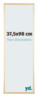 Kent Aluminium Cadre Photo 37 5x98cm Or De Face Mesure | Yourdecoration.fr