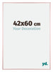Kent Aluminium Cadre Photo 42x60cm Cuivre De Face Mesure | Yourdecoration.fr