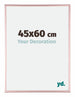Kent Aluminium Cadre Photo 45x60cm Cuivre De Face Mesure | Yourdecoration.fr