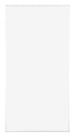 Kent Aluminium Cadre Photo 50x100cm Blanc Brillant De Face | Yourdecoration.fr
