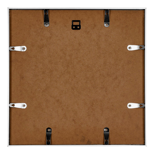 Kent Aluminium Cadre Photo 55x55cm Argent Brillant Arriere | Yourdecoration.fr
