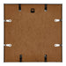 Kent Aluminium Cadre Photo 55x55cm Argent Brillant Arriere | Yourdecoration.fr