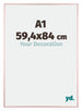 Kent Aluminium Cadre Photo 59 4x84cm A1 Cuivre De Face Mesure | Yourdecoration.fr