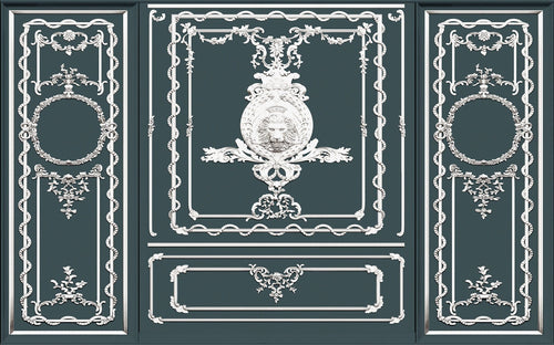 Komar Classy Castle Intisse Papier Peint 400x250cm 4 bandes | Yourdecoration.fr