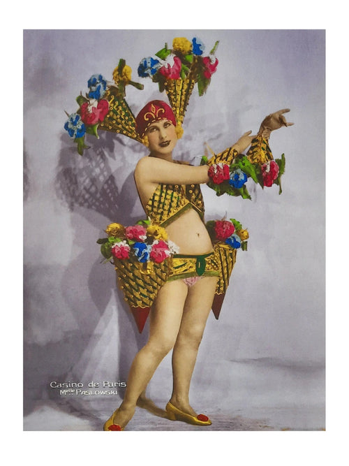 Affiche Art - Casino de Paris Mlle Paslowski 30x40cm