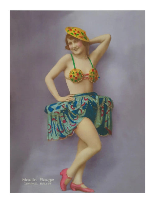 Affiche Art - Moulin Rouge Sparks Ballet 30x40cm