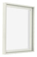Lyon MDF Baklijst 1 1 Blanc Mat De Face Oblique | Yourdecoration.fr