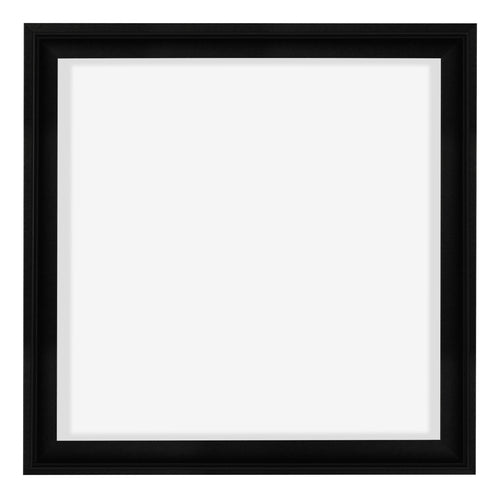 Lyon MDF Baklijst 1 1 Noir Mat De Face | Yourdecoration.fr