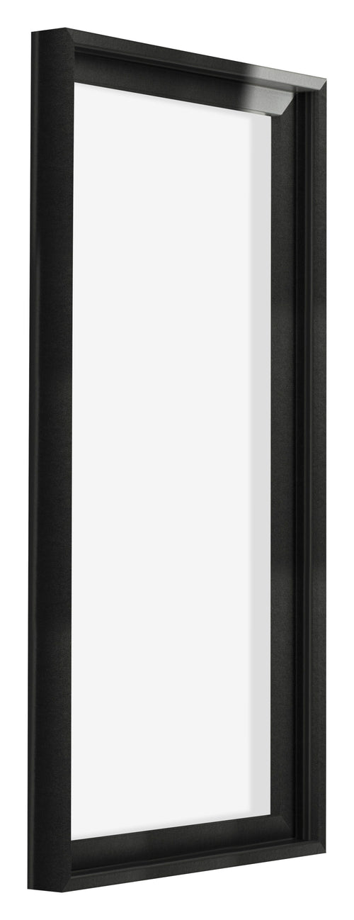 Lyon MDF Baklijst 1 2 Noir Mat De Face Oblique | Yourdecoration.fr