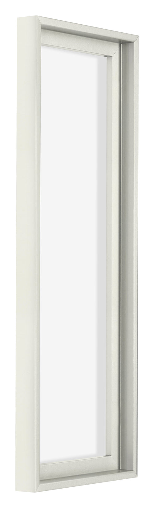 Lyon MDF Baklijst 1 3 Blanc Mat De Face Oblique | Yourdecoration.fr