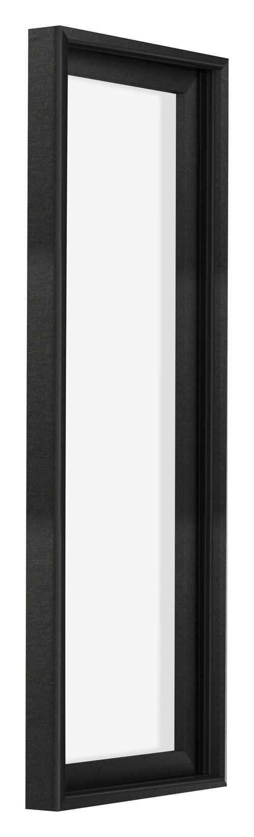 Lyon MDF Baklijst 1 3 Noir Mat De Face Oblique | Yourdecoration.fr