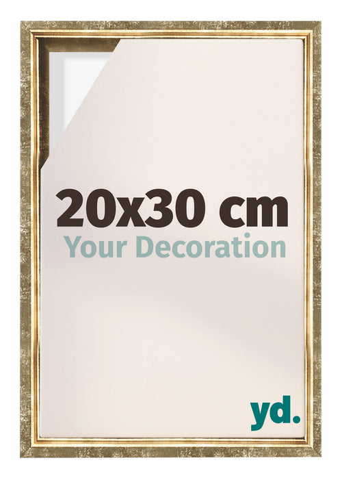 Lyon MDF Baklijst 20x30cm Or Antique De Face Mesure | Yourdecoration.fr