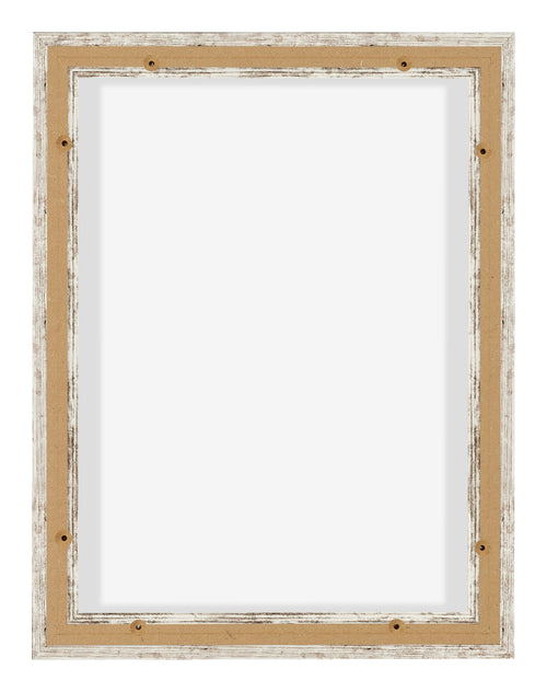 Lyon MDF Baklijst 3 4 Blanc Vintage Arriere | Yourdecoration.fr