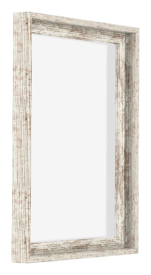 Lyon MDF Baklijst 3 4 Blanc Vintage De Face Oblique | Yourdecoration.fr