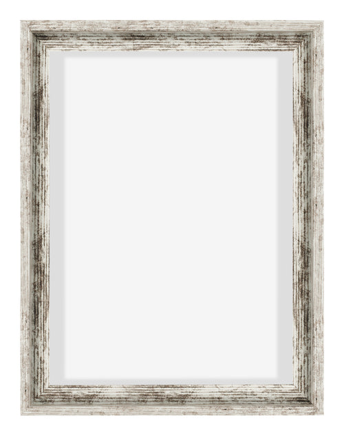 Lyon MDF Baklijst 3 4 Blanc Vintage De Face | Yourdecoration.fr