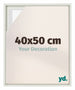Lyon MDF Baklijst 40x50cm Blanc Mat De Face Mesure | Yourdecoration.fr