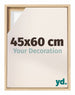 Lyon MDF Baklijst 45x60cm Hetre De Face Mesure | Yourdecoration.fr