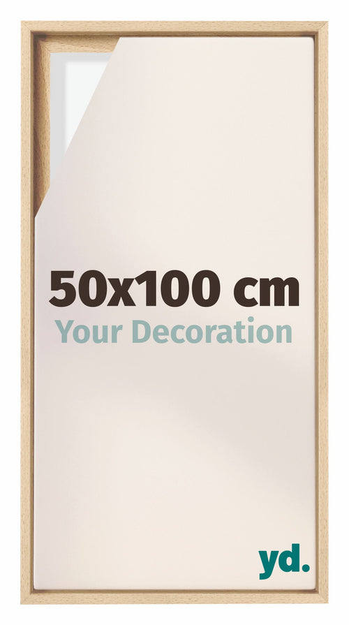 Lyon MDF Baklijst 50x100cm Hetre De Face Mesure | Yourdecoration.fr