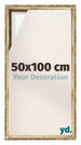 Lyon MDF Baklijst 50x100cm Or Antique De Face Mesure | Yourdecoration.fr