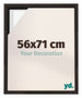 Lyon MDF Baklijst 56x71cm Chene Fonce De Face Mesure | Yourdecoration.fr