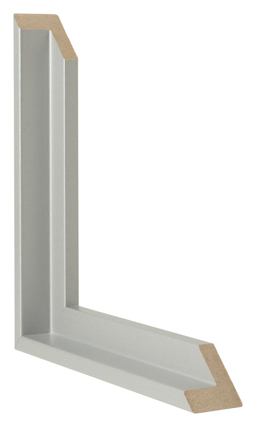 Lyon MDF Baklijst Argent Mat Intersection | Yourdecoration.fr