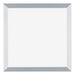 Mura MDF Cadre Photo 20x20cm Aluminium Brossé De Face | Yourdecoration.fr
