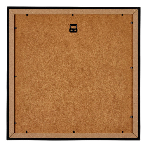 Mura MDF Cadre Photo 20x20cm Noir Brillant Arriere | Yourdecoration.fr