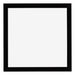 Mura MDF Cadre Photo 20x20cm Noir Brillant De Face | Yourdecoration.fr