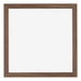 Mura MDF Cadre Photo 20x20cm Noyer Sombre De Face | Yourdecoration.fr