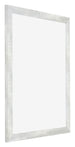 Mura MDF Cadre Photo 20x25cm Argent Brillant Vintage De Face Oblique | Yourdecoration.fr