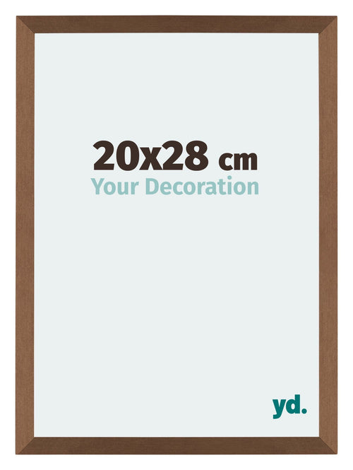 Mura MDF Cadre Photo 20x28cm Cuivre Decor De Face Mesure | Yourdecoration.fr