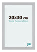 Mura MDF Cadre Photo 20x30cm Argent Mat De Face Mesure | Yourdecoration.fr