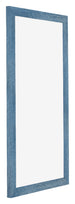Mura MDF Cadre Photo 20x40cm Bleu Brillant Geveegd De Face Oblique | Yourdecoration.fr