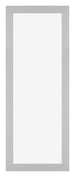 Mura MDF Cadre Photo 20x60 Argent Mat De Face | Yourdecoration.fr