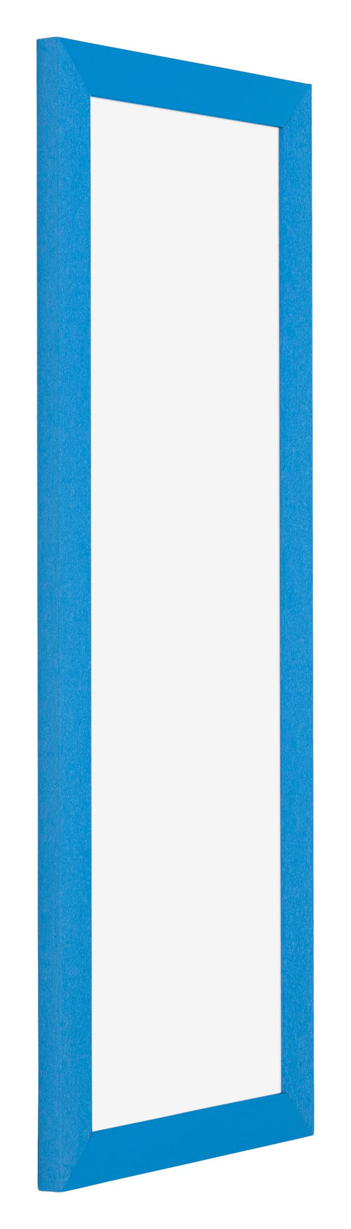 Mura MDF Cadre Photo 20x60 Bleu Brillant De Face Oblique | Yourdecoration.fr