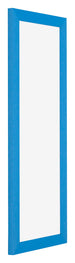 Mura MDF Cadre Photo 20x60 Bleu Brillant De Face Oblique | Yourdecoration.fr