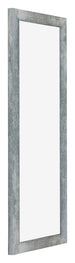 Mura MDF Cadre Photo 20x60 Fer Patine De Face Oblique | Yourdecoration.fr