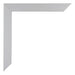 Mura MDF Cadre Photo 20x60cm Argent Mat Detail Coin | Yourdecoration.fr